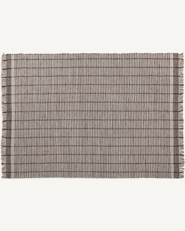Alfombra de algodón beige de Vical
