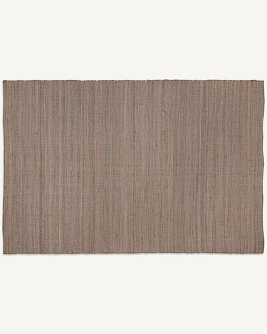 Alfombra de yute algodón tonos marrón de Vical