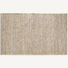 Alfombra de yute algodón y fibra natural beige de Vical