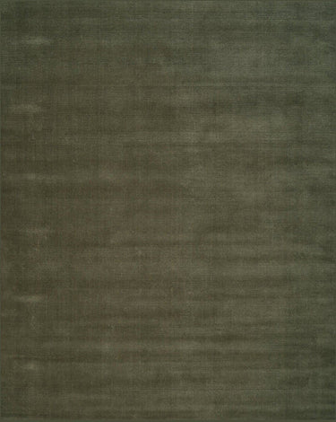 Alfombra Halo Cloud de lana verde musgo Linie Design
