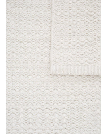 Textura de la alfombra de PET blanca Helix Haven