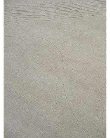 Alfombras de Linie Design: detalle del relieve recortado.