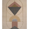Alfombra de lana bicolor con diseño de hechizo escénico Scenic Spell Linie Design