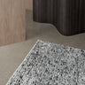 Alfombra de lana carbón con diseño nórdico abstracto Sigri Linie Design