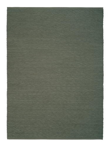 Alfombra de lana texturada Pebbled Poem de Linie Design, verde, vista completa rectangular