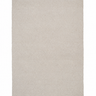 Alfombra de lana y yute blanca con flecos Peaceful Parity de Linie Design, vista completa con flecos en los extremos