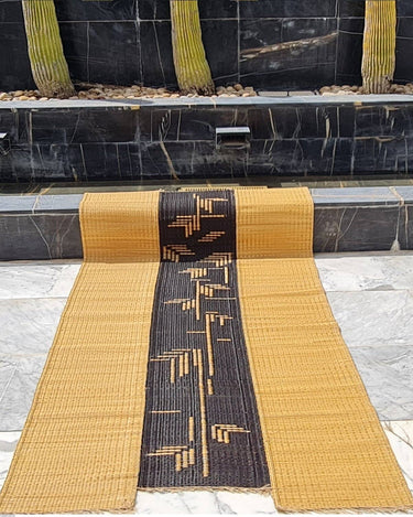 Alfombra Nebetti 3 de hierba marina, 120 × 240 cm — LA FIBRE ARTISANALE, vista 2