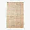 Alfombra trenzada canamo viscosa tonos tierra 180x260 Nordal