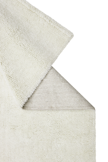 Alfombra de pasillo lavable de lana natural con base antideslizante