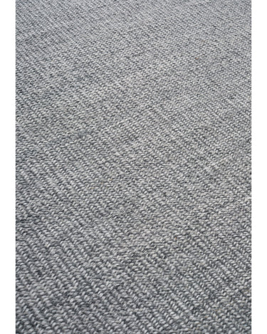 Alfombra de PET gris Ash Melange de Linie Design, textura