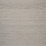 Alfombra redonda Agner de lana gris claro Linie Design