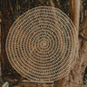 Alfombra redonda Chabka de palma, 150 cm — LA FIBRE ARTISANALE