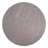 Alfombra redonda de lana gris claro Halo Cloud Linie Design con diseño de nube difuminada