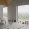 Alfombra Silent Path marfil de Linie Design en ambiente