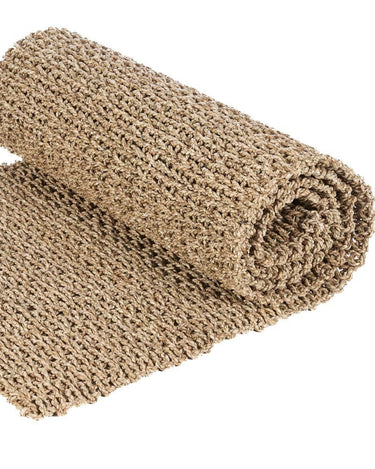 Alfombra sisal natural pasillo detalle textura Bazar Bizar Living
