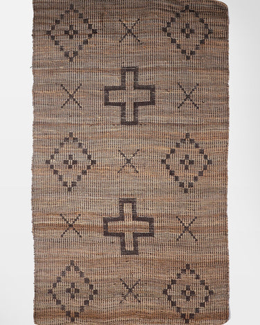 Natural jute Berber rug by Olsson Jensen