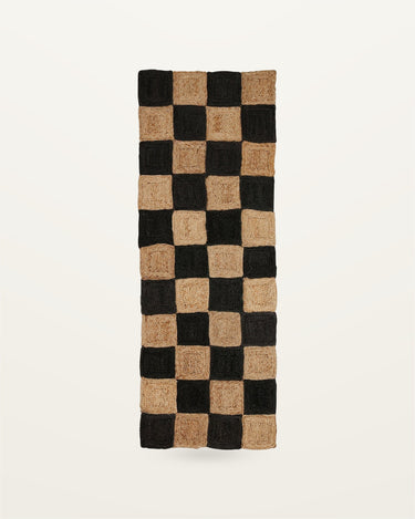 Alfombra de pasillo NANEA de yute natural 70 × 200 cm – Nordal