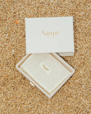 Bague dorée réglable Agapée