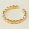 Anillo Anatole II dorado ajustable Agapée