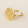 Anillo Luna dorado ajustable Agapée