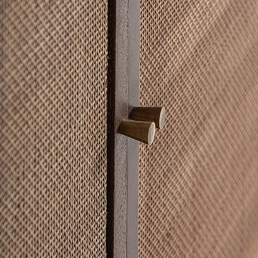 Aparador de madera de mango ratán marrón arena de Vical, imagen 5
