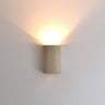 Aplique de cerámica artesanal blanco roto