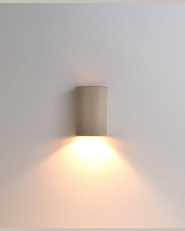 Aplique de cerámica artesanal blanco roto, vista 3