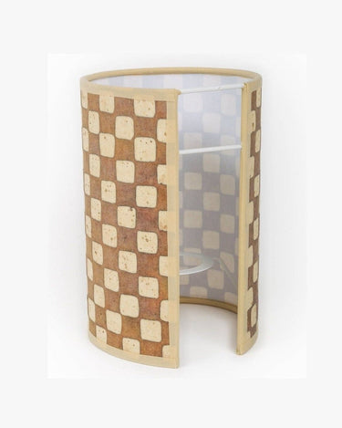 Joséphine B. Carreaux wall light, with light projection by Le Monde Sauvage