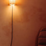 Aplique de pared con pantalla estampada a cuadros Le Monde Sauvage