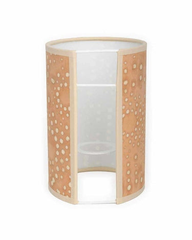 Aplique Joséphine B. Make-up en rosa nude · 12,5 × 18 cm de Le Monde Sauvage, vista trasera de la pantalla rosa