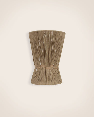 Aplique Lasso de Caravane en yute natural para pared