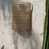 Aplique de pared de sisal natural Bazar Bizar