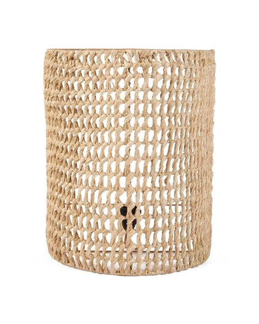 Aplique de sisal natural para pared en ambiente cálido