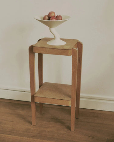 Objeto decorativo ondulado para mesa
