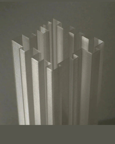 Detalle de lámpara minimalista Orgue