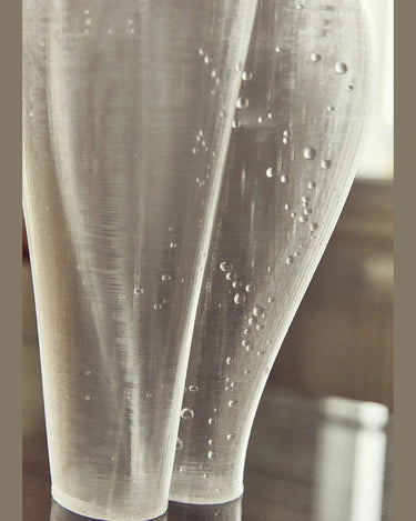 Jarrón transparente Soeurs de Argot Studio