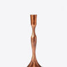 Portavelas SATNA de hierro cobrizo 27 cm Dareels