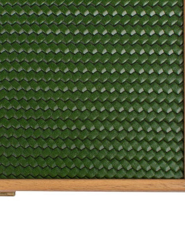 Ampliación del tejido verde del exterior.