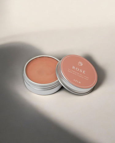 Baume à lèvres rose naturel Azur