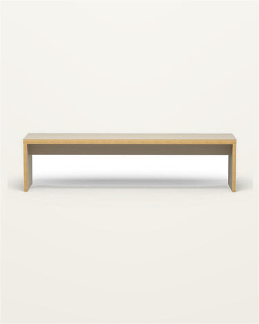 Banco de comedor minimalista crema 180 cm HK Living