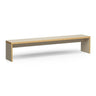 Banco de comedor minimalista crema 220 cm HK Living