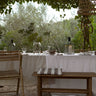 Natural teak bench for indoor and outdoor use by Tine K Home