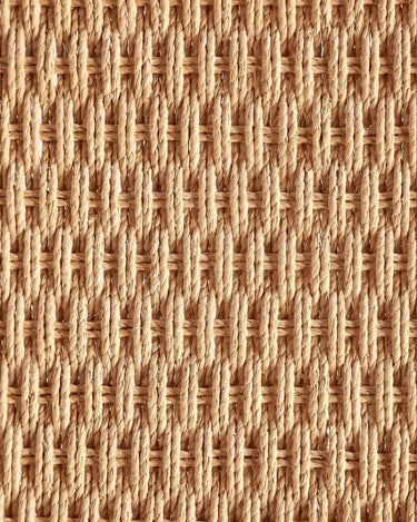 Banco UBUD de teca y cuerda de papel 140 × 46 × 45 cm — detalle 7