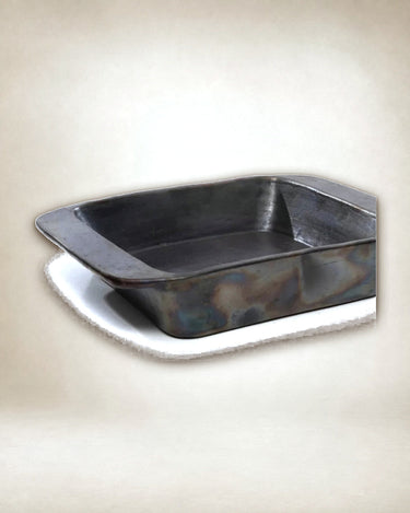 Bandeja de horno de cerámica negra
