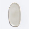 Bandeja ovalada de gres porcelánico Terra Egg Back Home