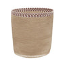 Cesta Lavable Susa Taupe Ø25 x 25 cm