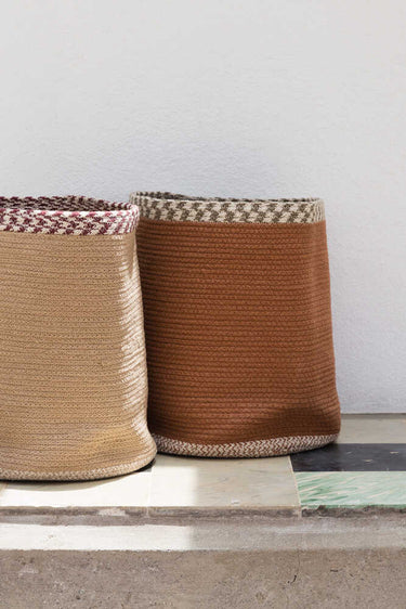 Cesta Susa Terracota Ø25 x 25 cm