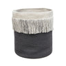 Cesta Lavable Zarang Carbón Ø25 x 25 cm
