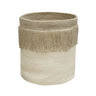 Cesta Lavable Zarang Arenisca Ø25 x 25 cm