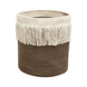 Cesta Lavable Zarang Nogal Ø25 x 25 cm